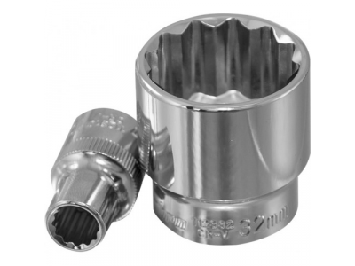 Головка торцевая 12 гранная 1/2"DR 27 мм., Ombra 112327 от OMBRA Головка торцевая 12 гранная 1/2"DR 27 мм., Ombra 112327