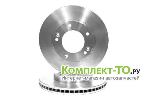 Диск тормозной передний для КИА SORENTO 06-09 517123E500